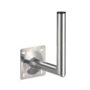 Wisi MN11B Alu-Wandhalterung verchromt Mast-Ø 50...