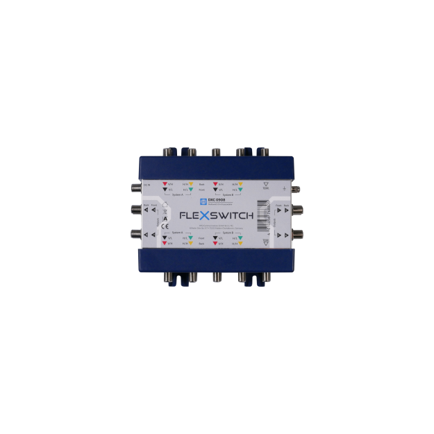 Wisi DXC0908 FLEXSWITCH Multischalter 9 in 8 Kaskade