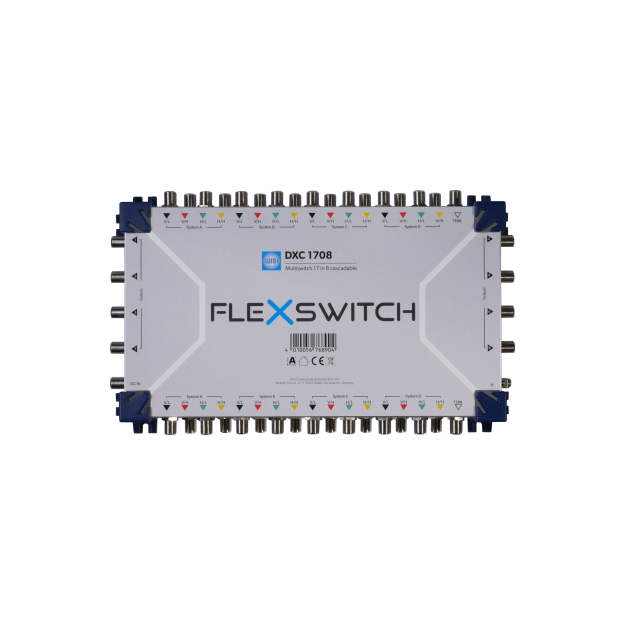 Wisi DXC1708 FLEXSWITCH Multischalter 17 in 8 Kaskade
