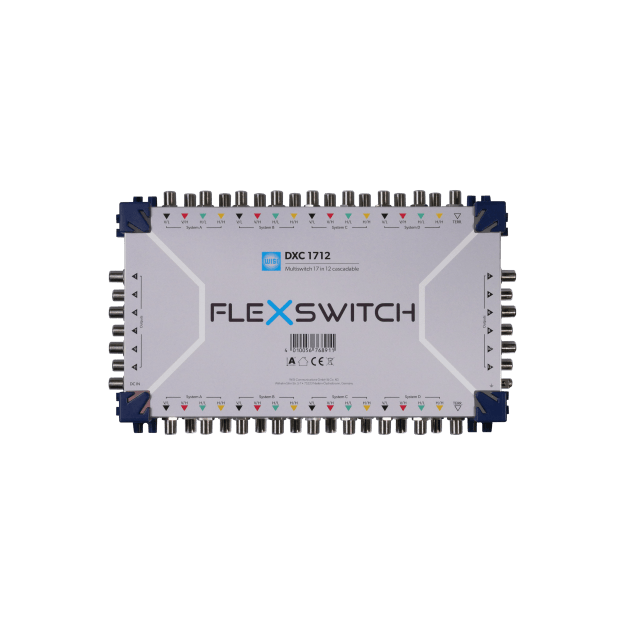 Wisi DXC1712 FLEXSWITCH Multischalter 17 in 12 Kaskade