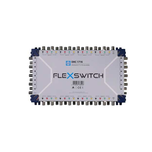 Wisi DXC1716 FLEXSWITCH Multischalter 17 in 16 Kaskade