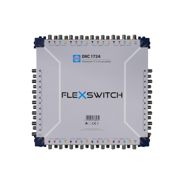 Wisi DXC1724 FLEXSWITCH Multischalter 17 in 24 Kaskade
