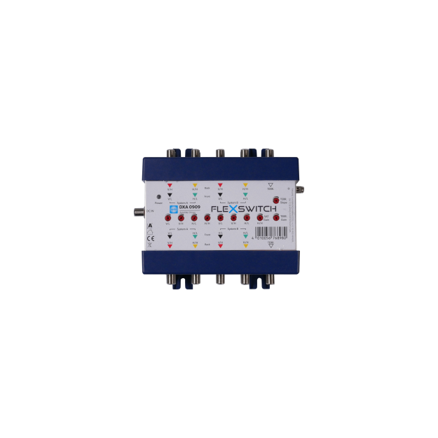Wisi DXA0909 FLEXSWITCH Linienverstärker 8 x SAT-ZF und 1 x Terrestrisch