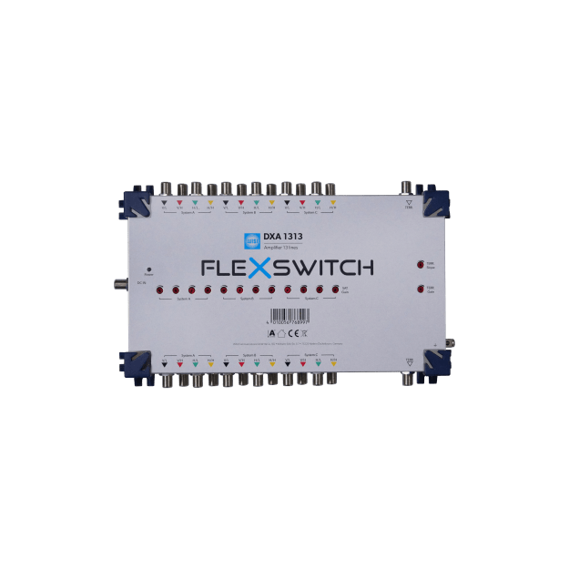 Wisi DXA1313 FLEXSWITCH Linienverstärker 12 x SAT-ZF und 1 x Terrestrisch
