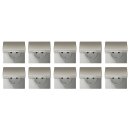 10x Jung ES1520KL SCHUKO Steckdose m.Klappdeckel...