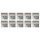 10x Jung ES1520KL SCHUKO Steckdose m.Klappdeckel Edelstahl Serie LS