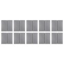 10x Jung ES2995 Wippe f. Serienschalter Edelstahl Serie LS