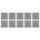 10x Jung ES2995 Wippe f. Serienschalter Edelstahl Serie LS