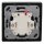 Jung Serie LS Komplett-Set Edelstahl: 506U Wippschalter Universal + ES2990 Wippe f. Schalter/Taster + ES2981 Rahmen 1fach