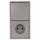 Jung Serie LS Komplett-Set Edelstahl: 506U Wippschalter Universal + ES2990 Wippe f. Schalter/Taster + ES1520 SCHUKO Steckdose + ES2982 Rahmen 2fach