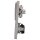 Jung Serie LS Komplett-Set Edelstahl: 506U Wippschalter Universal + ES2990 Wippe f. Schalter/Taster + ES1520KI SCHUKO Steckdose m. Berührungsschutz + ES2982 Rahmen 2fach
