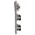 Jung Serie LS Komplett-Set Edelstahl: 506U Wippschalter Universal + ES2990 Wippe f. Schalter/Taster + 2x ES1520 SCHUKO Steckdose + ES2983 Rahmen 3fach