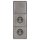 Jung Serie LS Komplett-Set Edelstahl: 506U Wippschalter Universal + ES2990 Wippe f. Schalter/Taster + 2x ES1520KI SCHUKO Steckdose m. Berührungsschutz + ES2983 Rahmen 3fach