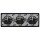 Jung Serie LS Komplett-Set Edelstahl: 3x ES1520 SCHUKO Steckdose + ES2983 Rahmen 3fach