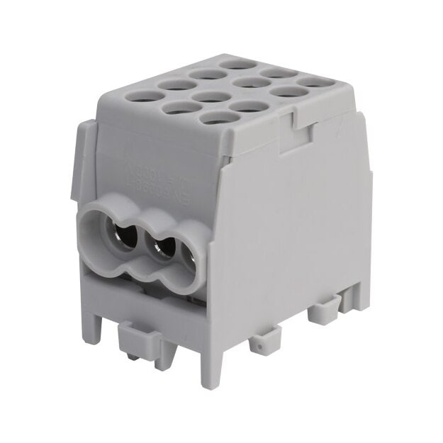 Pollmann 2080168 Abzweigklemmen HLAK 25-1/4 M2 Grau