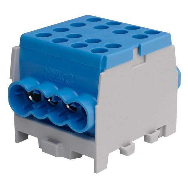 Pollmann 2080184 Abzweigklemmen HLAK 35-1/6 M2 Blau