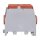 Pollmann 2080176 Hauptleitungsabzweigklemme HLAK 25-1/6M2 Braun