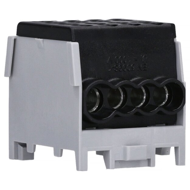 Pollmann 2080177 Hauptleitungsabzweigklemme HLAK 25-1/6M2 Schwarz