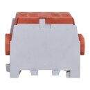 Pollmann 2080186 Hauptleitungsabzweigklemme HLAK 35-1/6M2 Braun