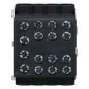 Pollmann 2080187 Hauptleitungsabzweigklemme HLAK 35-1/6M2 Schwarz