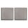 JUNG LS IP 44 Set Edelstahl 2x: ES1520KL SCHUKO Steckdose m. Klappdeckel + 551WU Dichtungsflansch + ES2981 Rahmen 1fach