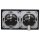 JUNG LS IP 44 Set Edelstahl: 2x ES1520KL SCHUKO Steckdose m. Klappdeckel + 551WU Dichtungsflansch + ES2982 Rahmen 2fach