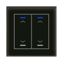 MDT GTL-20AS.02S KNX Glastaster II Light 2-fach RGBW...
