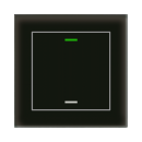 MDT GTL-1T0S.02S KNX Glastaster II Light 1-fach RGBW TS...