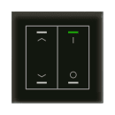MDT GTL-2TCS.02S KNX Glastaster II Light 2-fach RGBW TS...