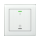 MDT GTL-1TBW.02S KNX Glastaster II Light 1-fach RGBW TS Schalten Secure Weiß
