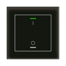 MDT GTL-1TBS.02S KNX Glastaster II Light 1-fach RGBW TS...