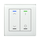 MDT GTL-2TCW.02S KNX Glastaster II Light 2-fach RGBW TS...