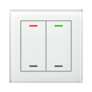 MDT GTL-200W.02S KNX Glastaster II Light 2-fach RGBW...