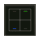 MDT GTL-400S.02S KNX Glastaster II Light 4-fach RGBW Neutral Secure Schwarz