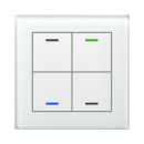MDT GTL-400W.02S KNX Glastaster II Light 4-fach RGBW...