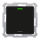 MDT TAL-55T1006.02S KNX Taster Light 55 1-fach RGBW TS Neutral Secure Schwarz matt