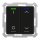 MDT TAL-55T2D06.02S KNX Taster Light 55 2-fach RGBW TS Schalten Jalousie Secure Schwarz matt