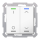 MDT TAL-55T2D02.02S KNX Taster Light 55 2-fach RGBW TS Schalten Jalousie Secure Reinweiß glänzend