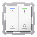 MDT TAL-55T2C02.02S KNX Taster Light 55 2-fach RGBW TS...