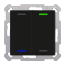 MDT TAL-55T2006.02S KNX Taster Light 55 2-fach RGBW TS...