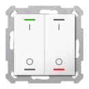 MDT TAL-55T2B02.02S KNX Taster Light 55 2-fach RGBW TS...