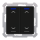 MDT TAL-55T2A06.02S KNX Taster Light 55 2-fach RGBW TS Jalousie Secure Schwarz matt