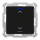 MDT TAL-55T1A06.02S KNX Taster Light 55 1-fach RGBW TS Jalousie Secure Schwarz matt