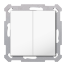 MDT TAL-55B2002.02S KNX Taster Light 55 Basic 2-fach...