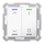 MDT TAL-5502C02.02S KNX Taster Light 55 2-fach RGBW Jalousie Schalten Secure Reinweiß glänzend