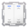 MDT TAL-5502A02.02S KNX Taster Light 55 2-fach RGBW Jalousie Secure Reinweiß glänzend