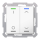 MDT TAL-5502D02.02S KNX Taster Light 55 2-fach RGBW Schalten Jalousie Secure Reinweiß glänzend