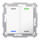 MDT TAL-5502002.02S KNX Taster Light 55 2-fach RGBW Neutral Secure Reinweiß glänzend