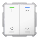 MDT TAL-6302D04.02S KNX Taster Light 63 2-fach RGBW...