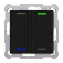 MDT TAL-5502006.02S KNX Taster Light 55 2-fach RGBW...